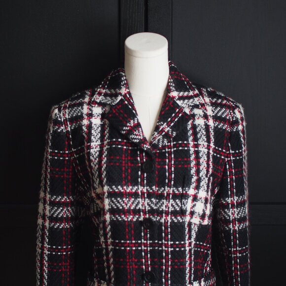Marc Aurel | Tweed Wool Blend Jacket - Picture 3 of 7